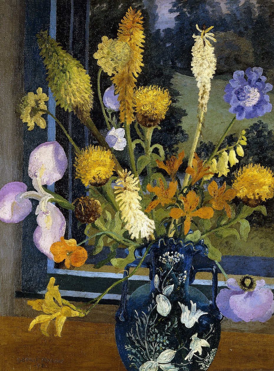 Květiny ve Feeringu od Cedric Morris
