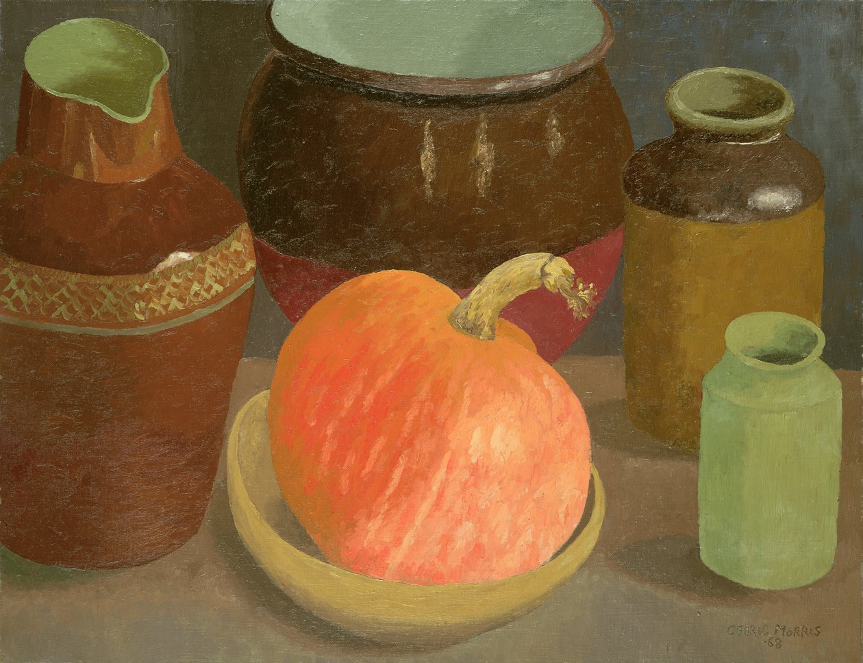 Dýně a hrnce od Cedric Morris