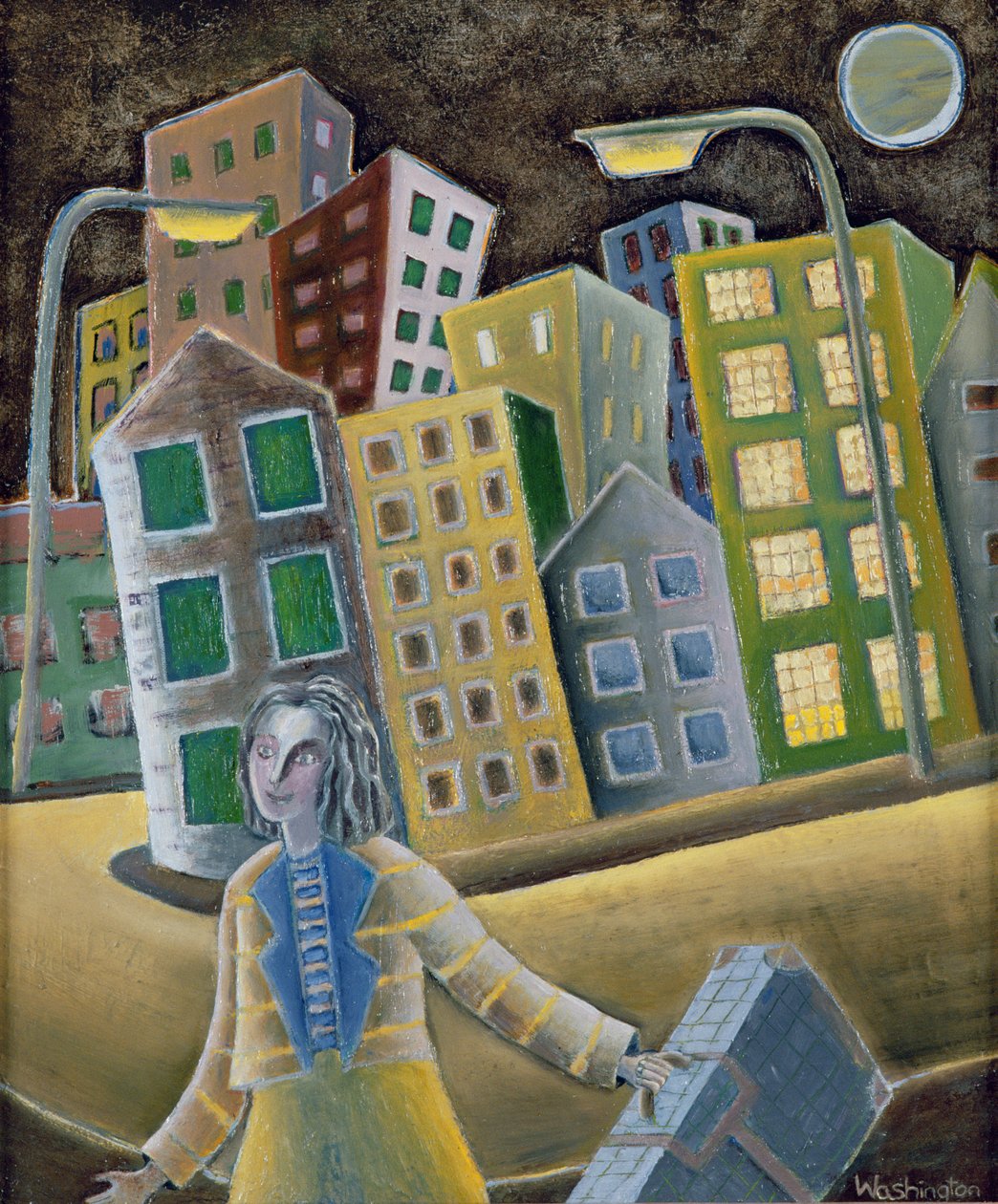 The Enigma of Departure, 1989 od Celia Washington