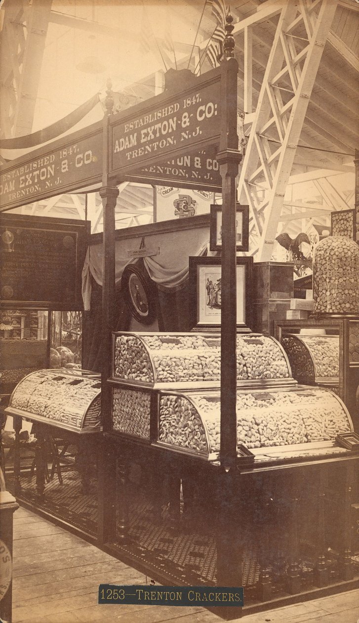 Trentonské sušenky, 1876 od Centennial Photographic Co.