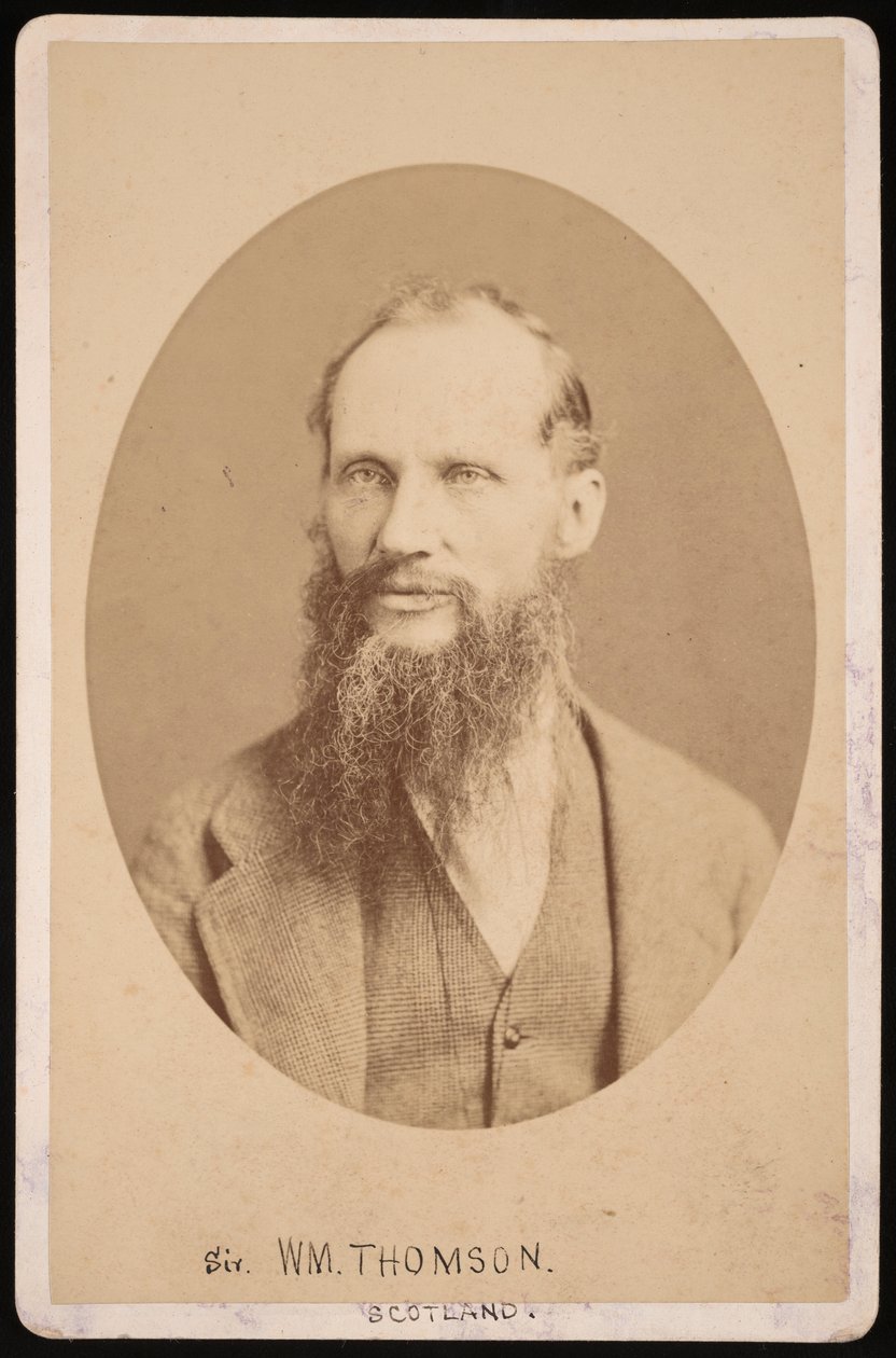 Portrét sira Williama Thomsona, 1. barona Kelvina 1824-1907, 1876. od Centennial Photographic Company