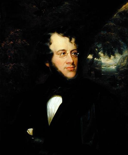 Portrét Charlese Fenna Hoffmana (1806-84) od Cephas Giovanni Thompson