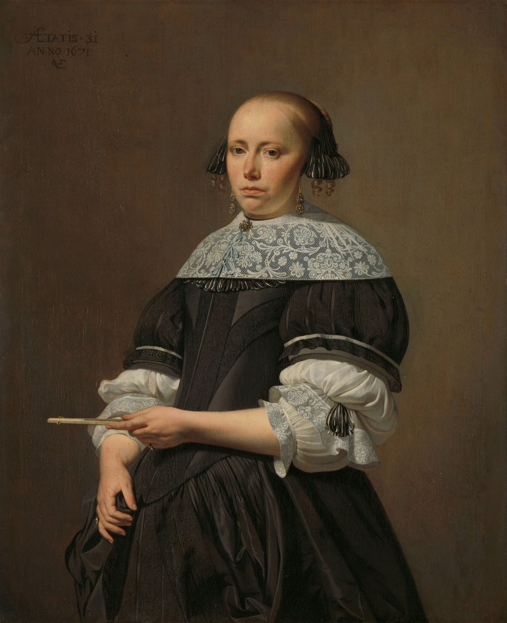 Elisabeth van Kessel (1640-1717), manželka Willema Jacobsze Baerta od Cesar Boetius van Everdingen