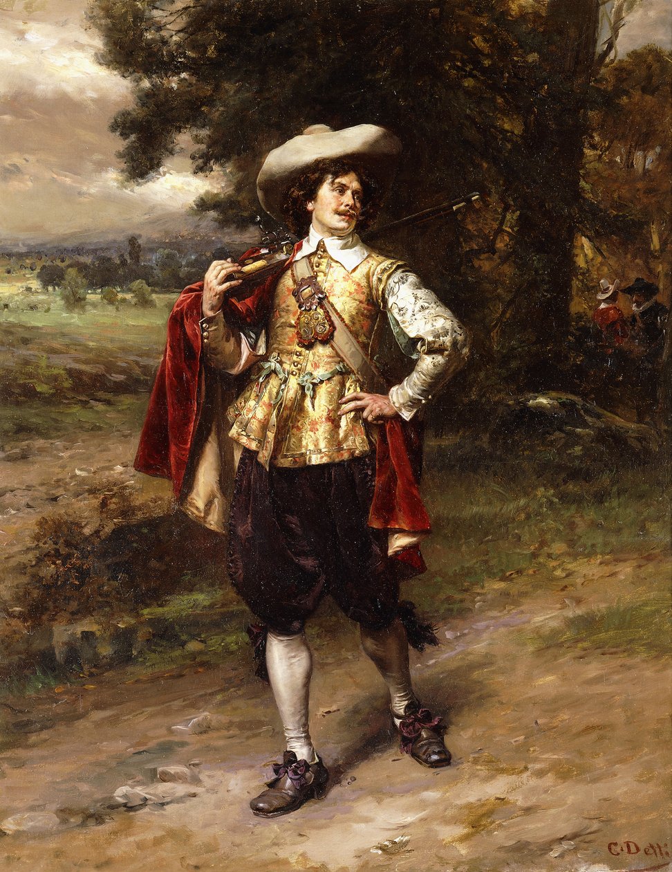 kavalír, od Cesare Auguste Detti