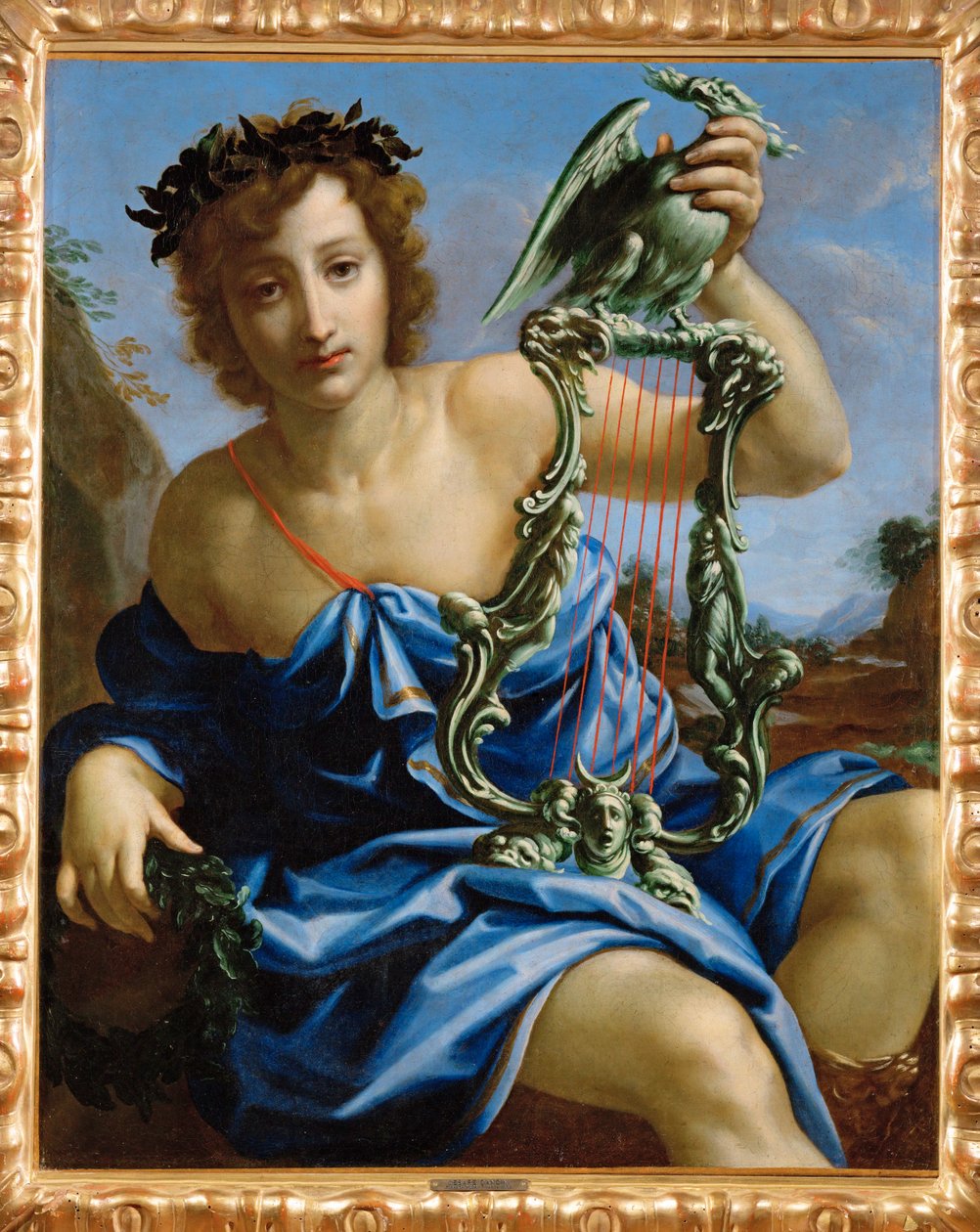 Apollo (malba na plátně) od Cesare Dandini