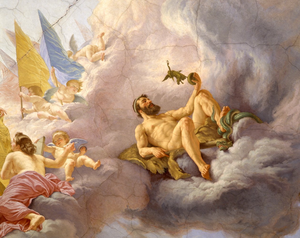 Detail stropu (detail 3433390) od Cesare Mariani