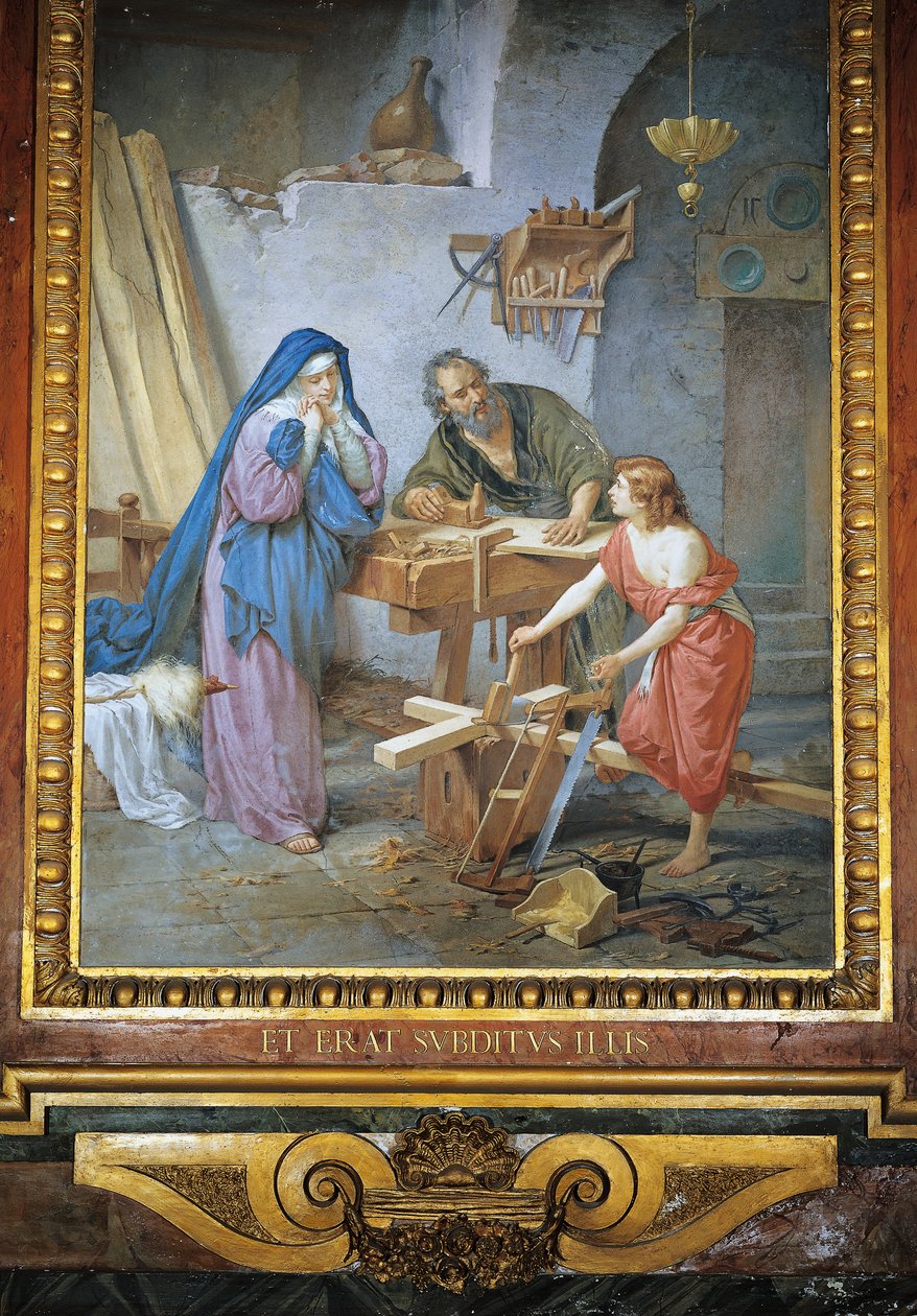 Svatá rodina nazaretská od Cesare Mariani