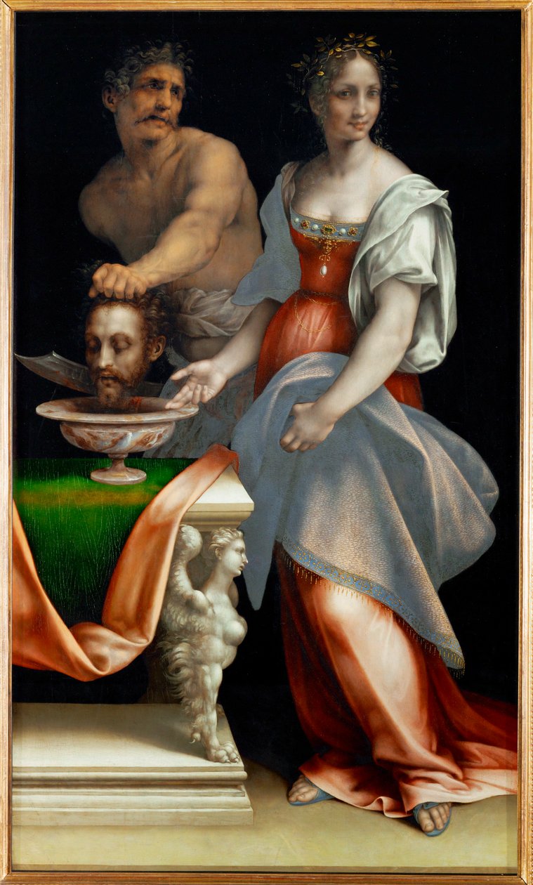 Salome s hlavou Křtitele... od Cesare da Sesto