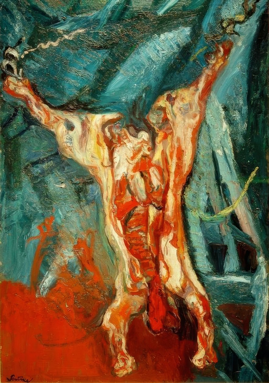 Jatečně upravené tělo hovězího masa od Chaim Soutine