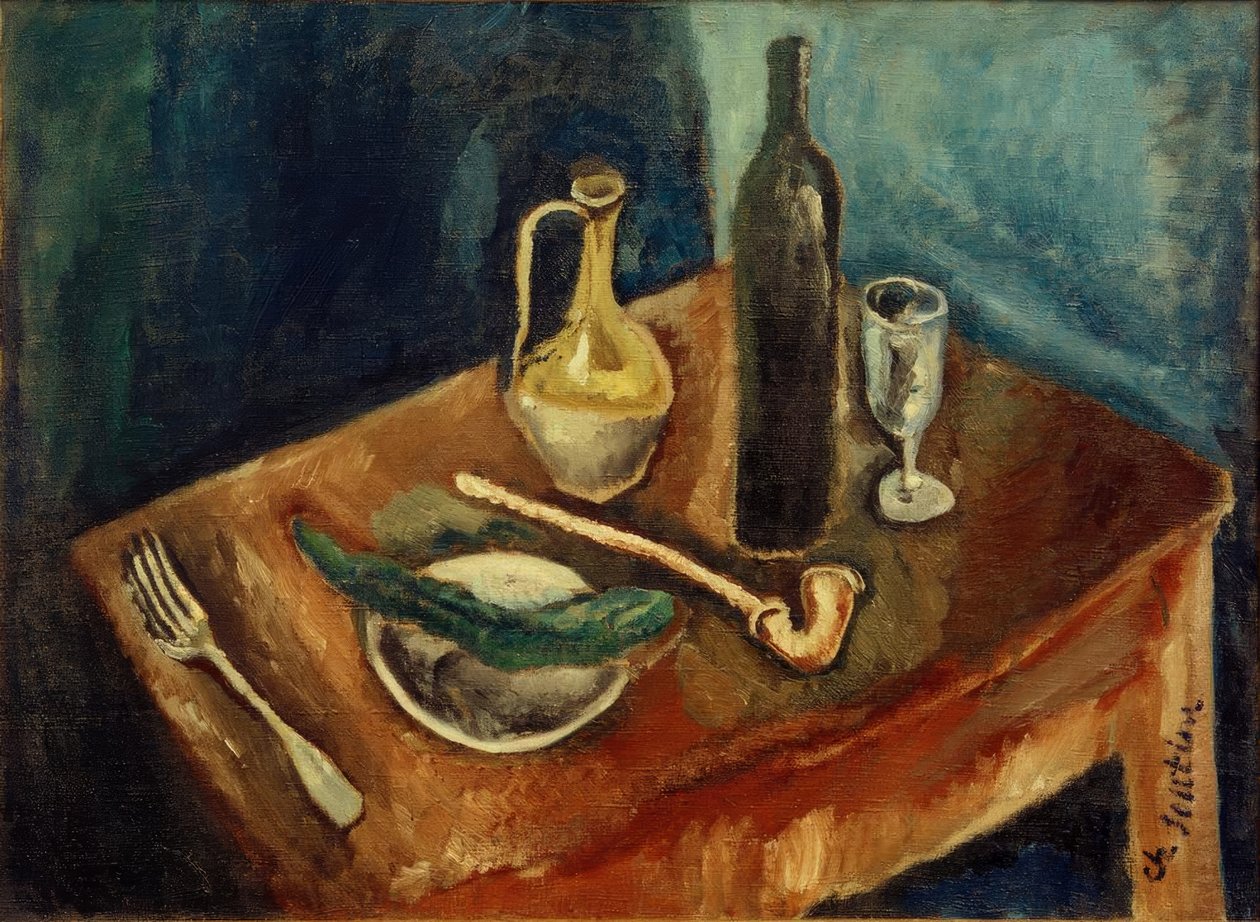 Ch. Soutine, zátiší s dýmkou od Chaim Soutine