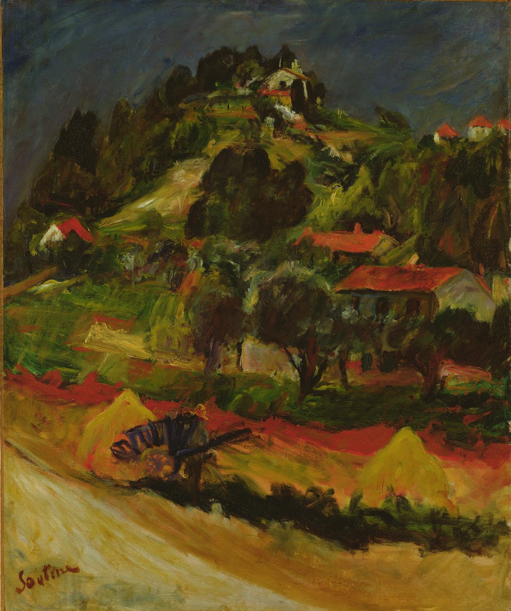 Krajina v Ceretu, 1932 od Chaim Soutine