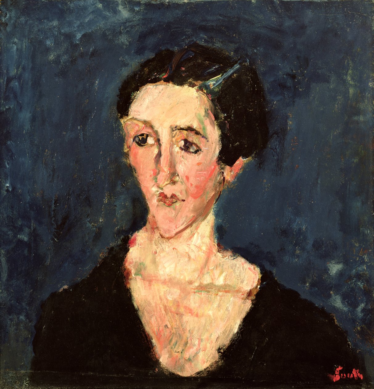 Madame M. Castaingová, kolem roku 1928 od Chaim Soutine