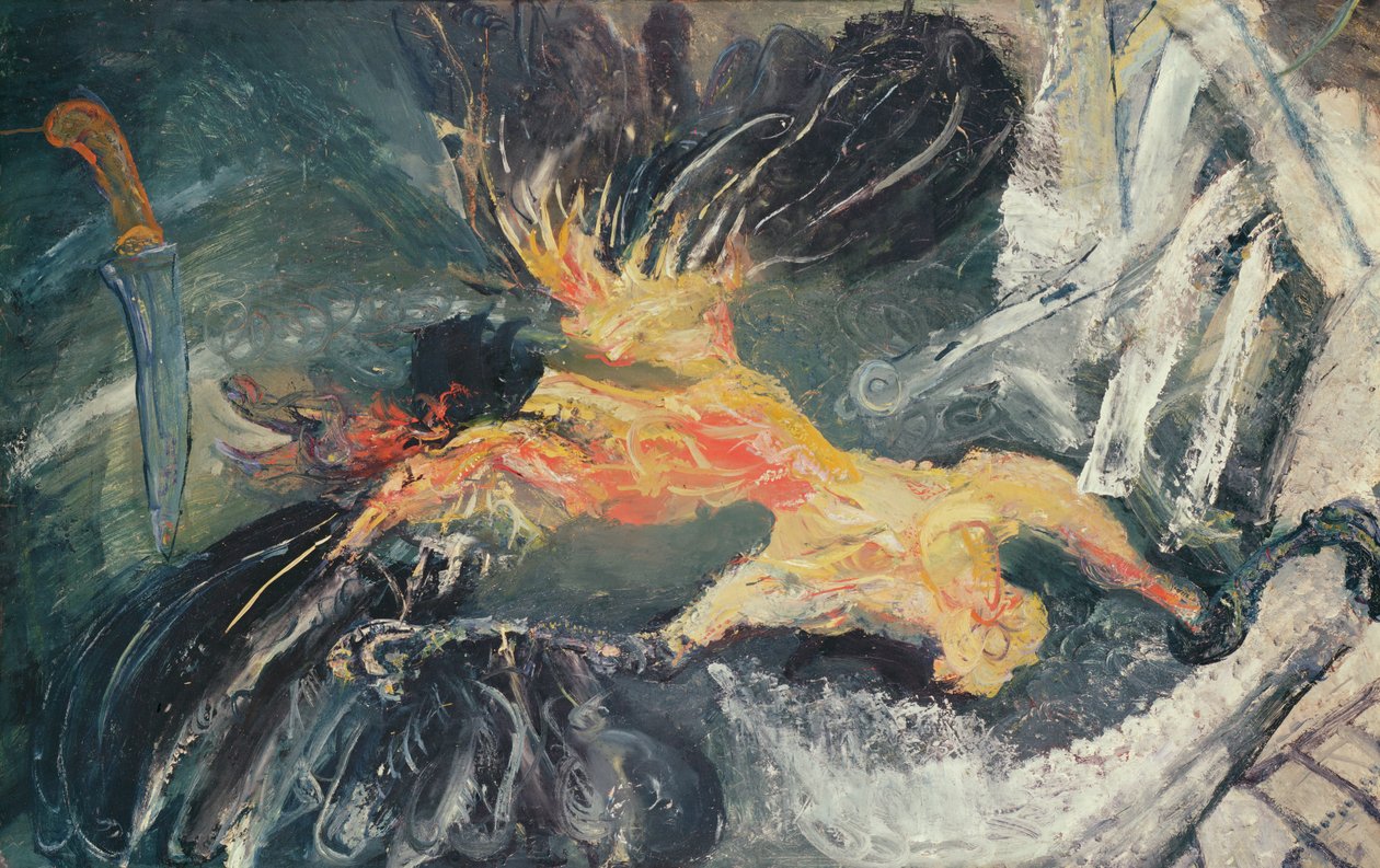 Drůbež, cca 1925-26 (olej na kartonu) od Chaim Soutine