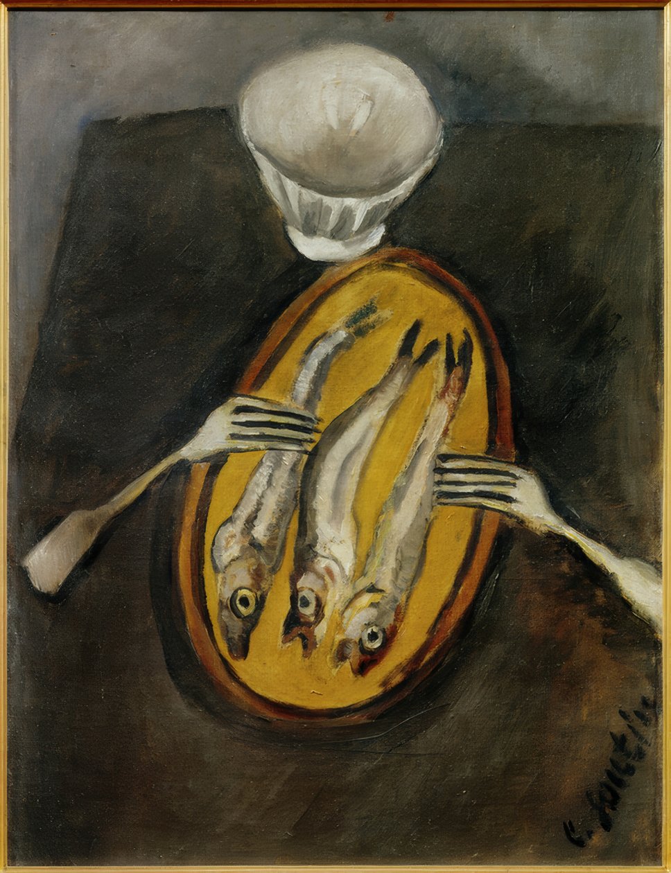 Zátiší s kolíky od Chaim Soutine