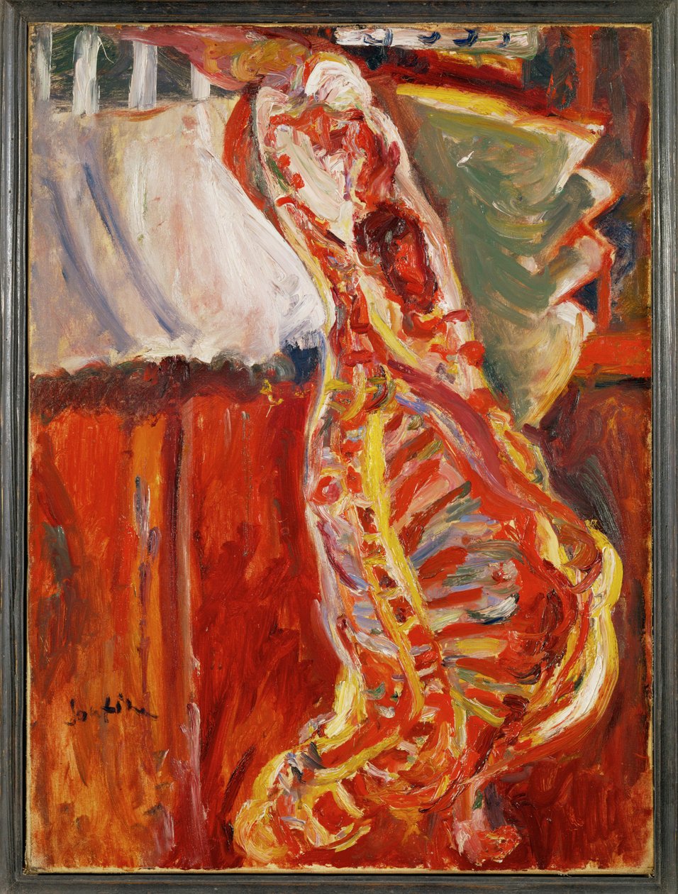 Polovina hovězího masa, asi 1922-23 (malba na plátně) od Chaim Soutine