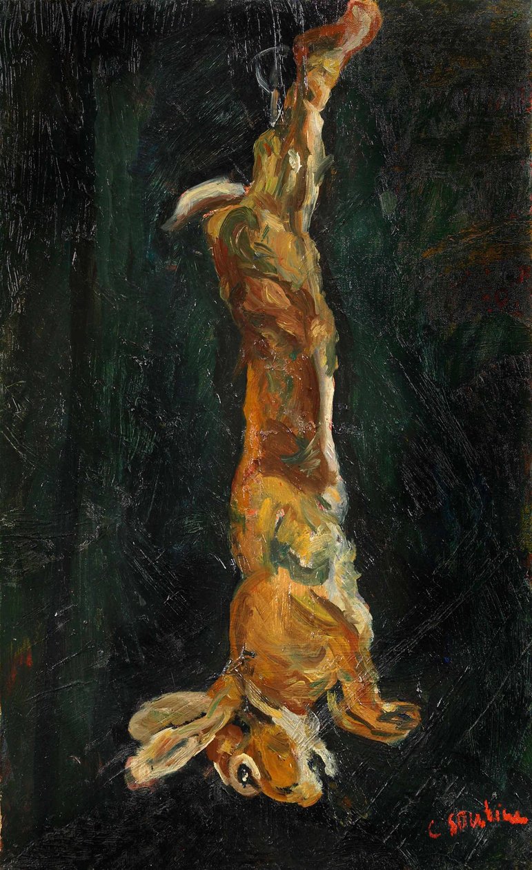 Hanging Hare, asi 1923. od Chaim Soutine