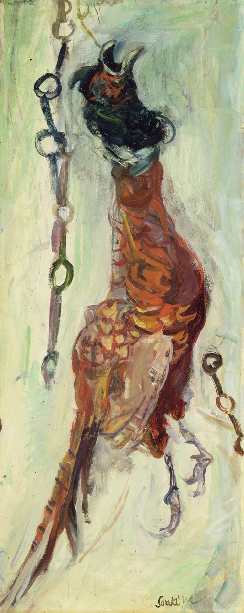 Závěsný bažant, kolem 1925-30 (olej na plátně) od Chaim Soutine