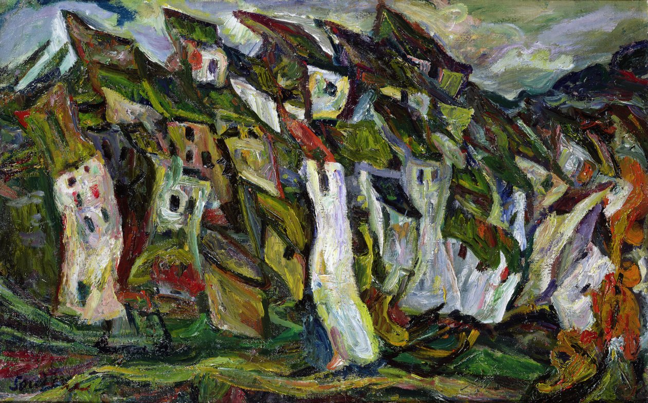 Domy, 1919-22 od Chaim Soutine