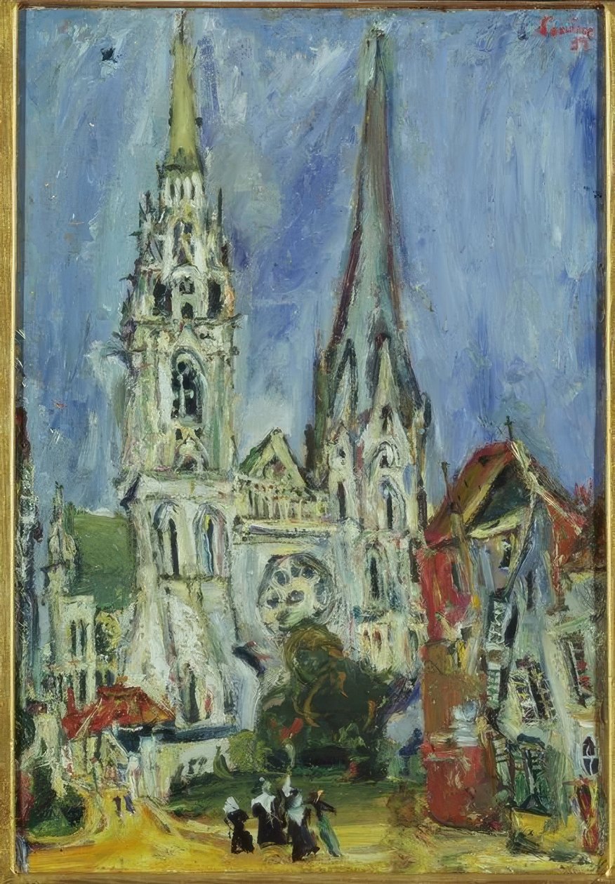 Katedrála v Chartres od Chaim Soutine
