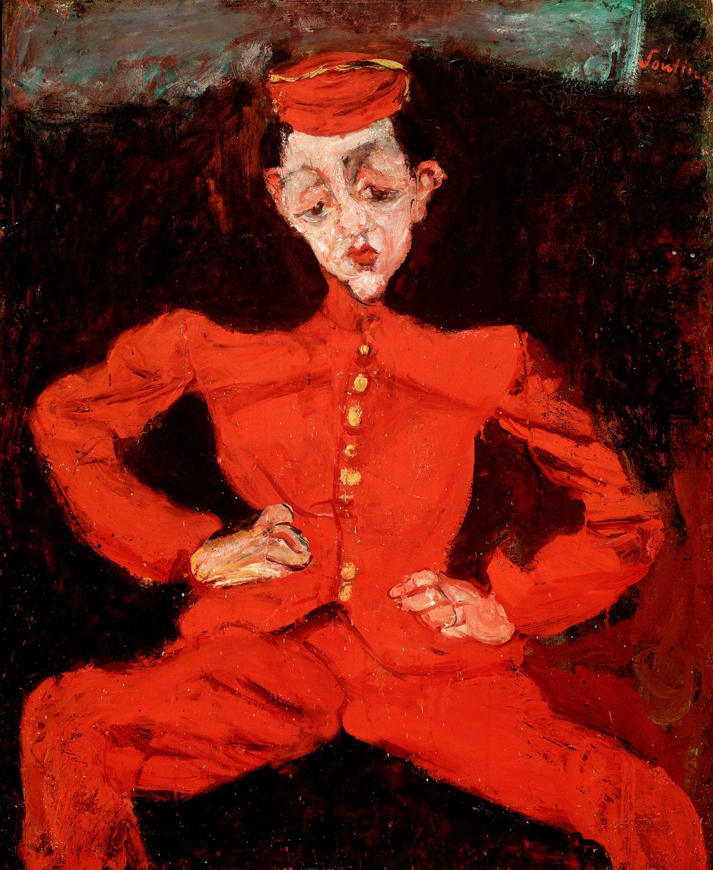 Obraz Le Groom od Chaima Soutinea (1894-1944) od Chaim Soutine