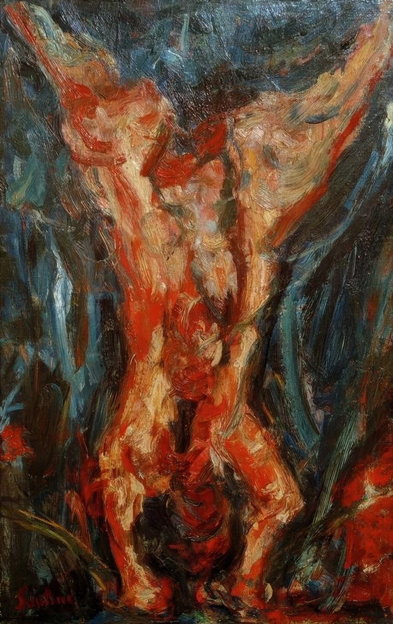 Stažené tele od Chaim Soutine