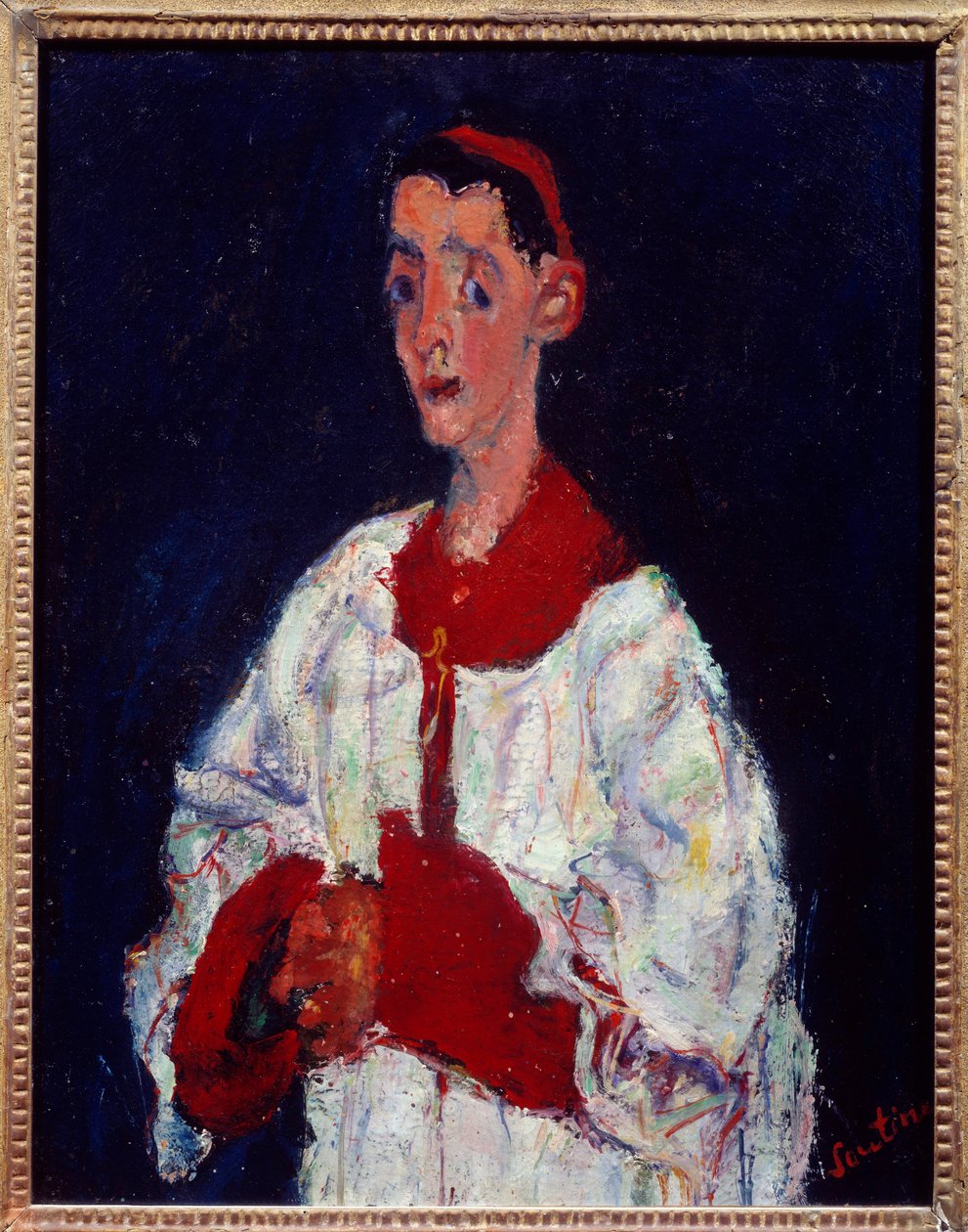 Sborník Obraz Chaim Soutine (1894-1944) 20. století Sun. 0,63x0,5 m Paříž, Muzeum Orangerie od Chaim Soutine