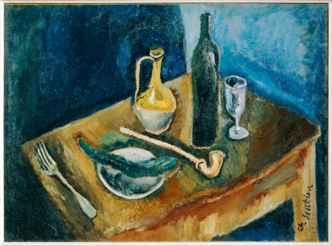 Zátiší s trubkou - Zátiší s trubkou MNPL ... od Chaim Soutine