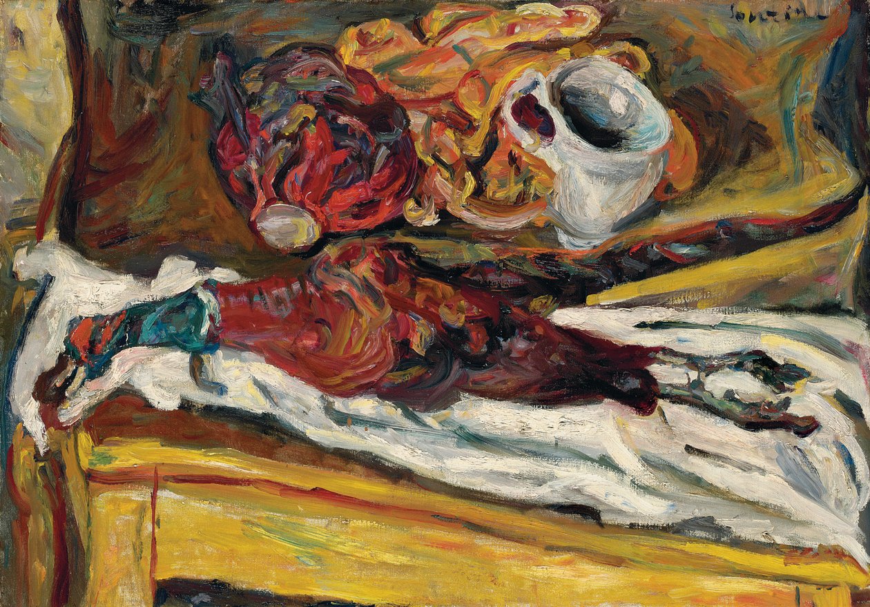 Bažant se zelím; Zelný bažant, 1926-1927 od Chaim Soutine