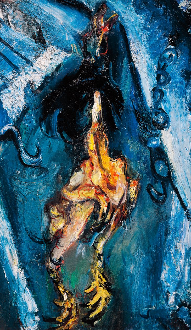 Trhané kuře, cca 1925, Chaim Soutine (1894-1943), olej na plátně. Francie, 20. století. od Chaim Soutine