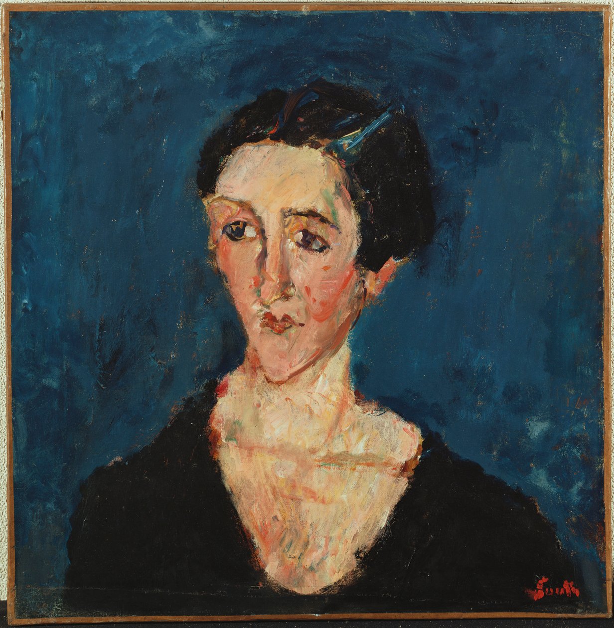 Portrét Madalaine Castaingové, kolem roku 1928 od Chaim Soutine