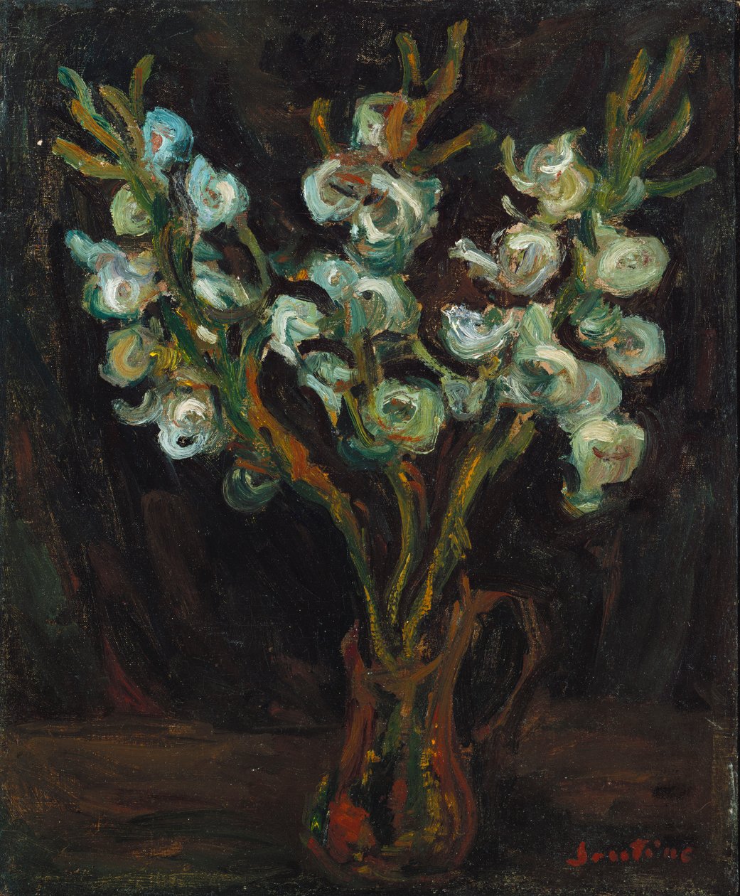 Modré gladioly, kolem roku 1929 od Chaim Soutine