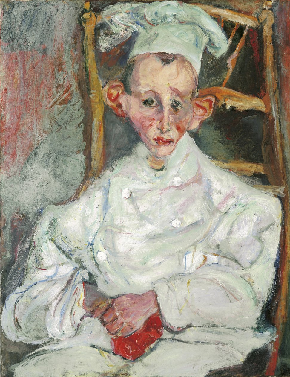 Malý cukrář z Cagnes; Cukrář Cagnes, cca 1922-1923 od Chaim Soutine