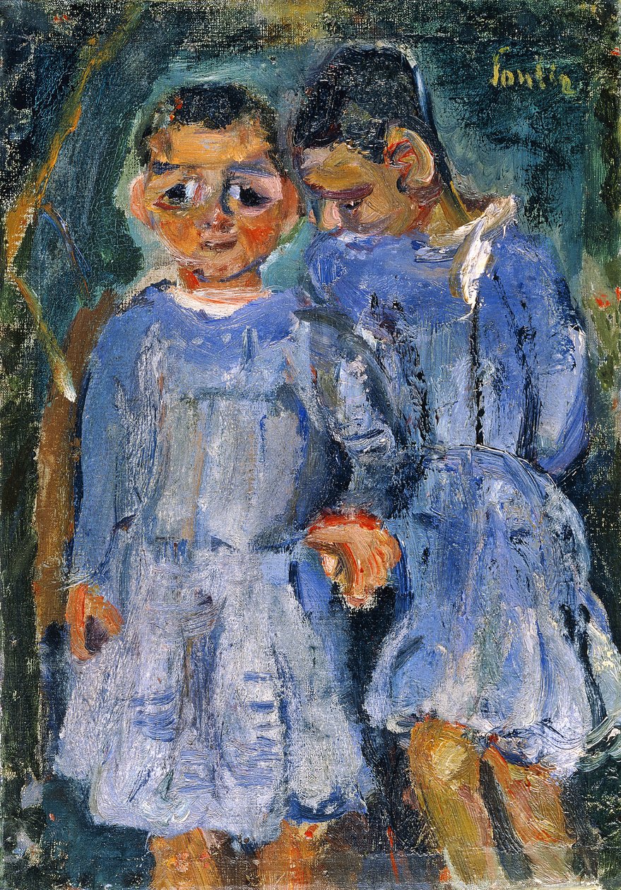 Dvě děti; dvě děti, od Chaim Soutine
