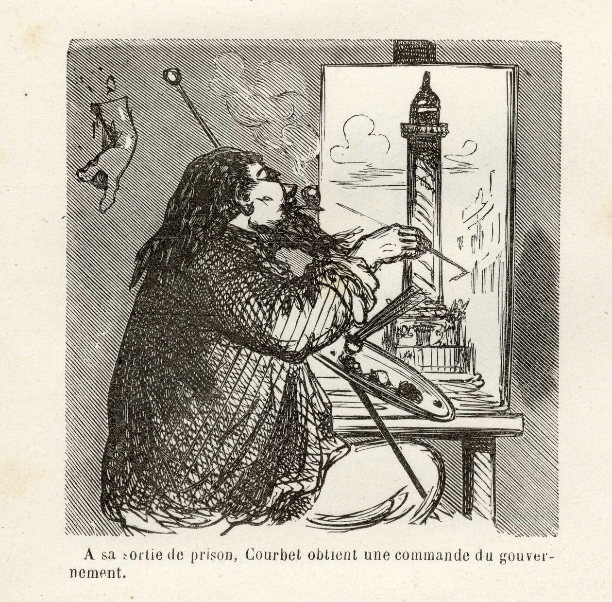 Pařížská kronika (Cham) od Amédée de Noé