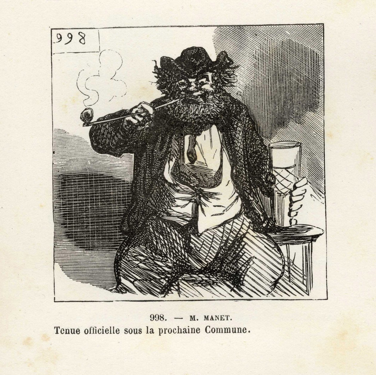 Pařížská kronika (Cham) od Amédée de Noé