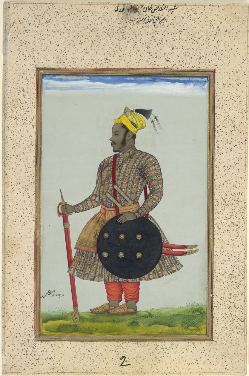 Ikhlas Khan, habešský důstojník ve službách 