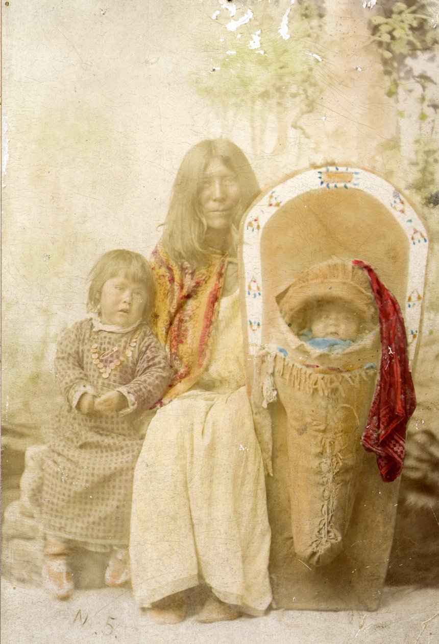 Ute Indians, z jižního Colorada, 1895 od Charles A. Nast