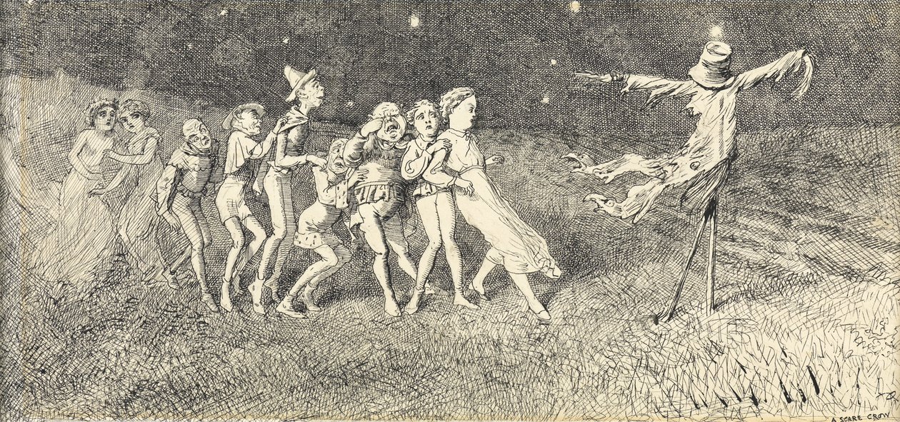 Strašák od Charles Altamont Doyle