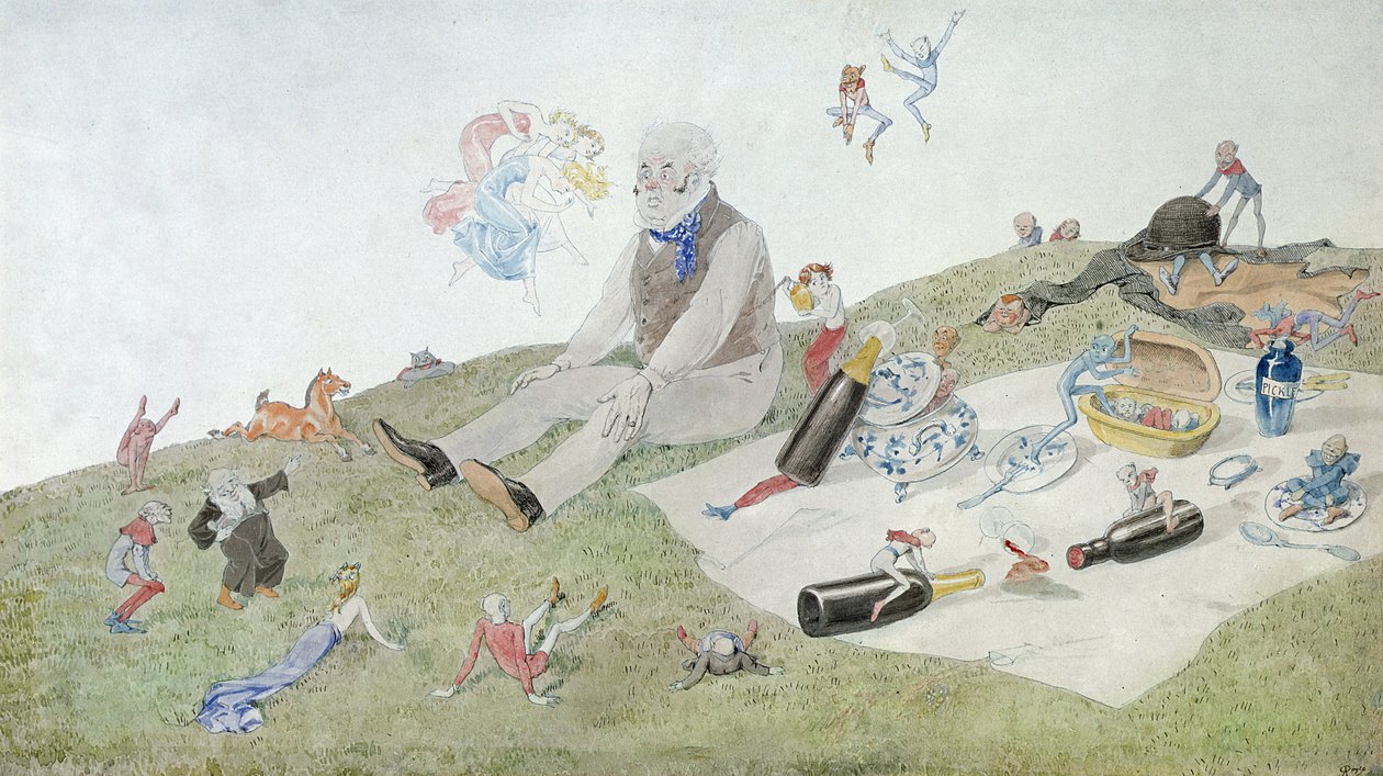 Okouzlený piknik, 1882 od Charles Altamont Doyle