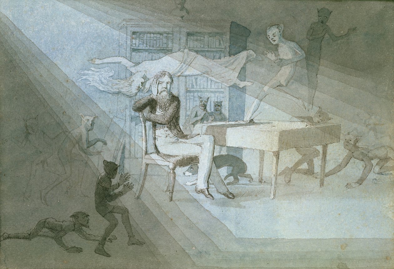 Autoportrét od Charles Altamont Doyle