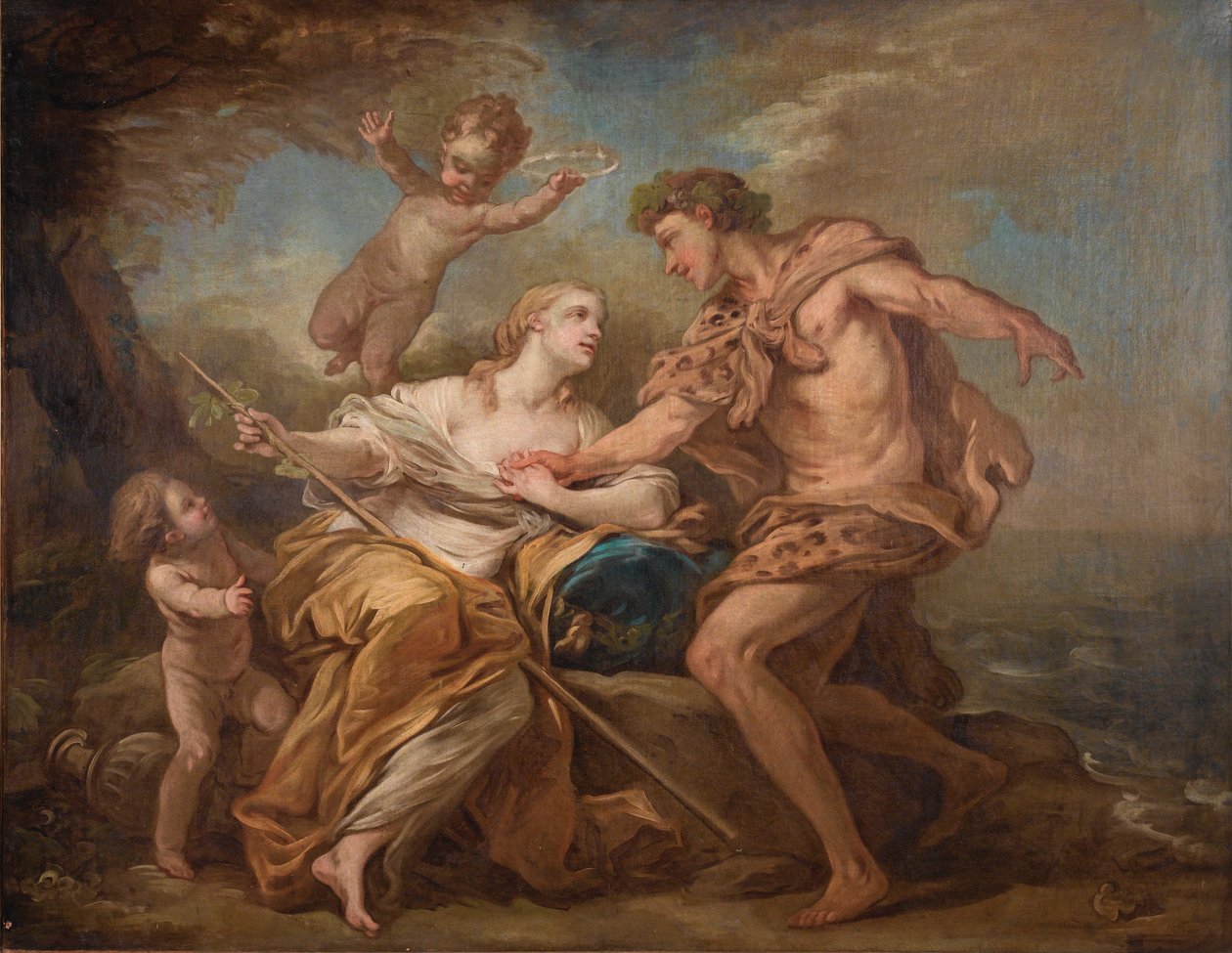 Bacchus a Ariadne od Charles André van Loo