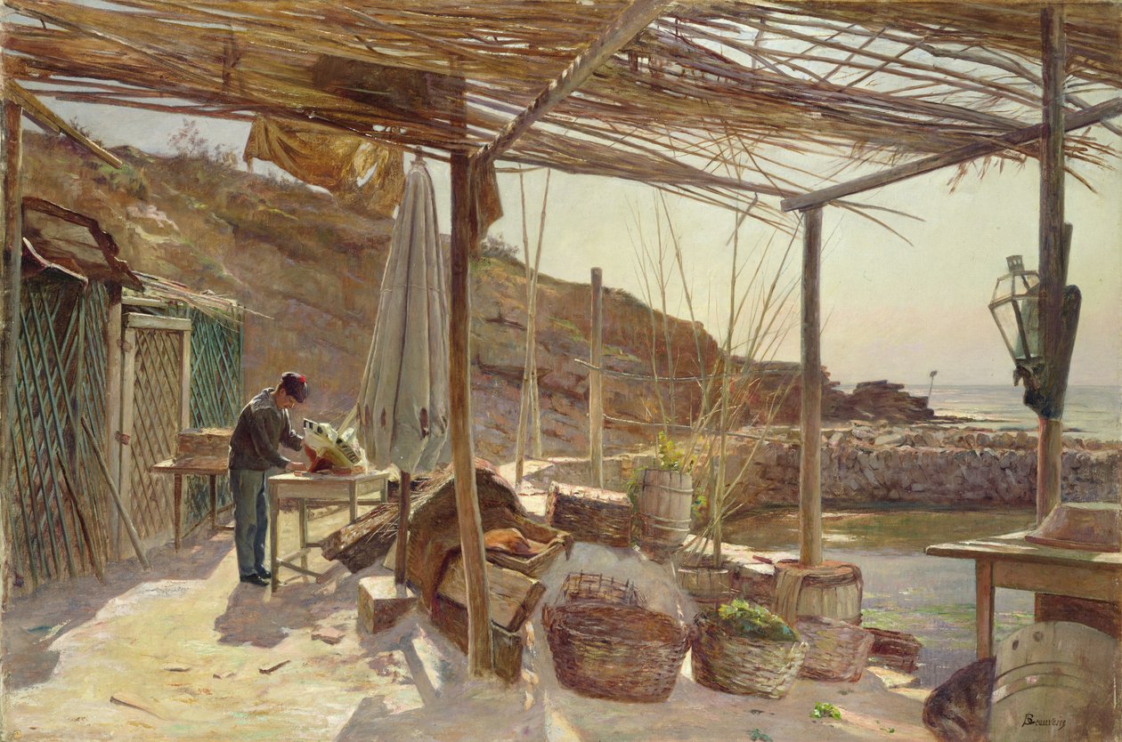 Sklad v Ciotat, před rokem 1903 od Charles Beauverie