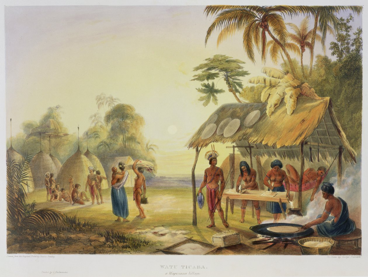 Watu Ticaba, vesnice Wapisiana, z 