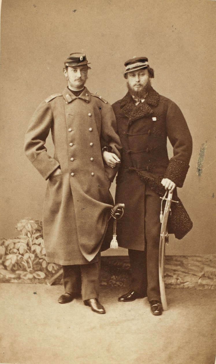 Prince of Wales a korunní princ Frederik Dánska od Charles Bergamasco