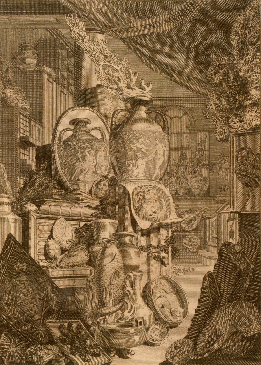 Portlandské muzeum, 1786 od Charles Burney