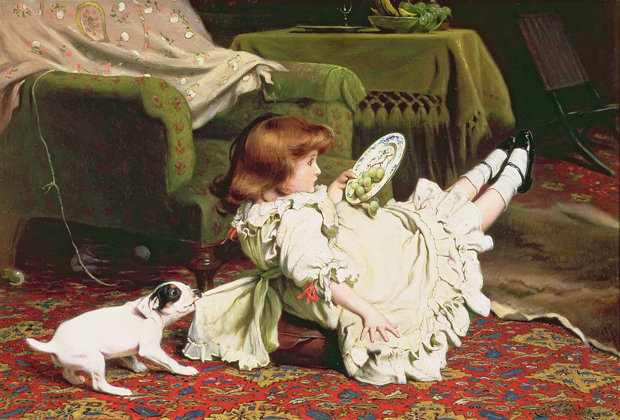 Čas hrát, 1886 od Charles Burton