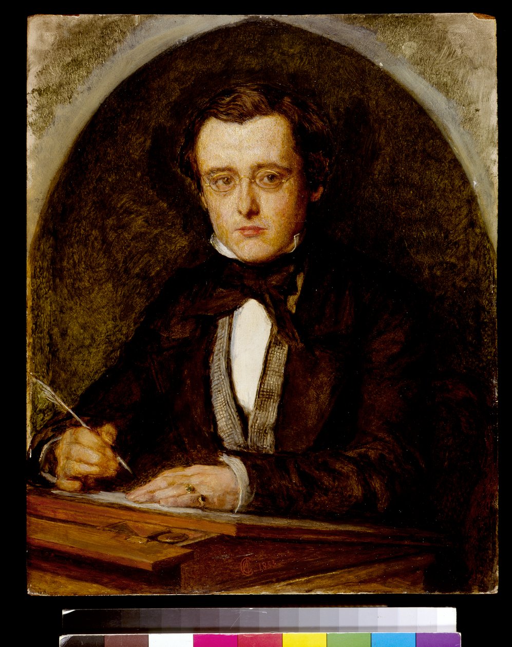 Portrét Wilkieho Collinse (1824-89) 1853 od Charles Collins