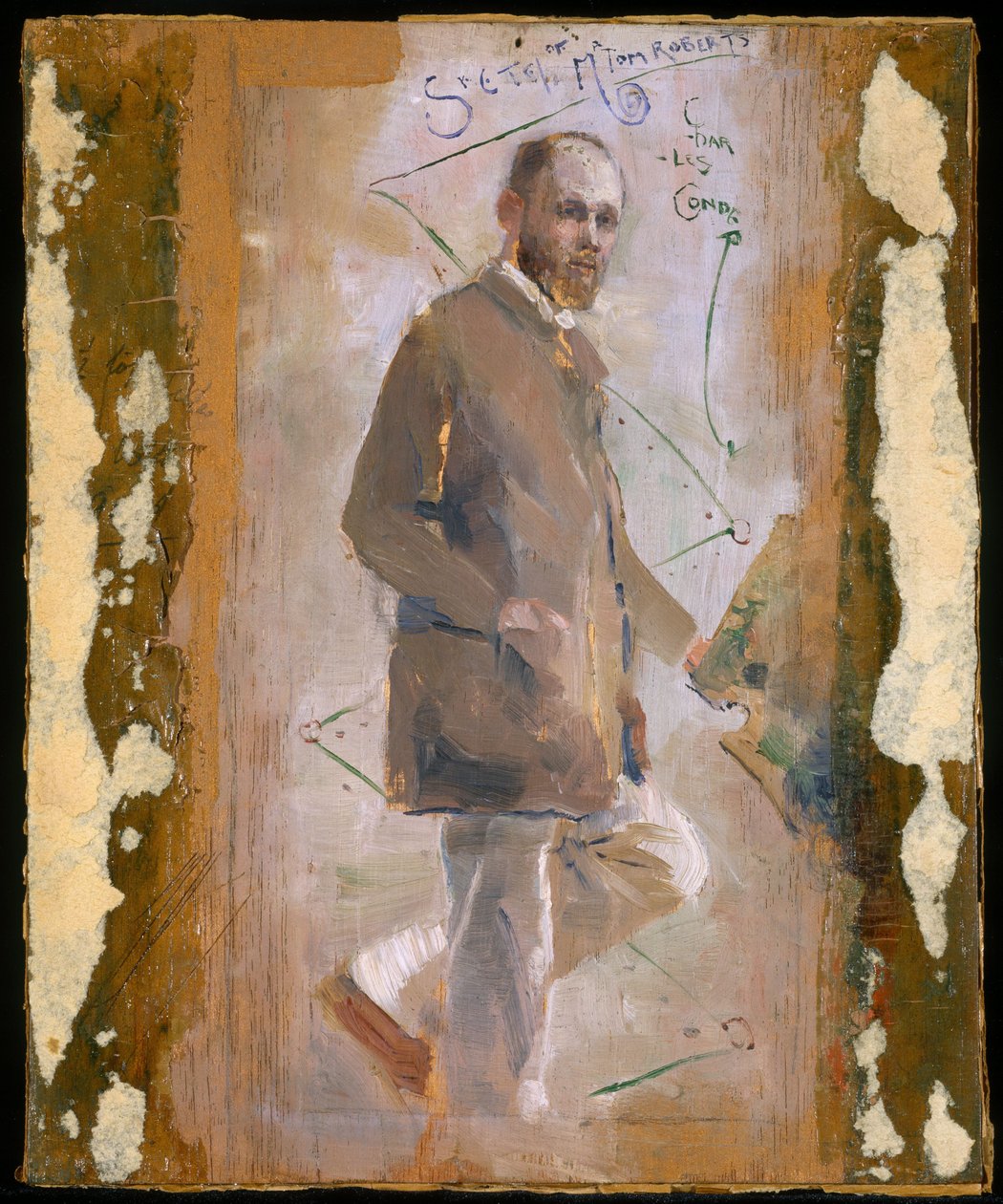 Impresionista (Tom Roberts) od Charles Edward Conder