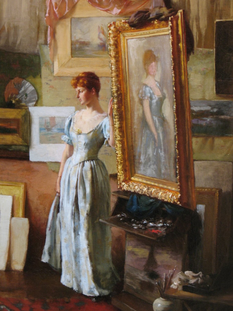 Spravedlivý detail kritiky od Charles Courtney Curran