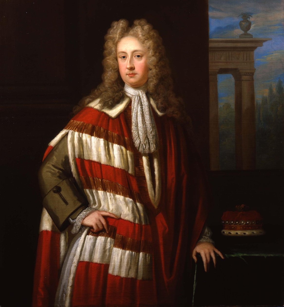 Portrét Jindřicha Sv. Jana, 1. vikomta Bolingbroke (1678-1751) od Charles D